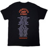 Bruce Springsteen 'Tour '24 Wheel' (Black) T-Shirt BACK