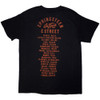 Bruce Springsteen 'Tour '24 E-Street Photo' (Black) T-Shirt BACK