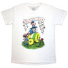 Grateful Dead '60th Rose Pose' (White) T-Shirt