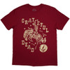 Grateful Dead 'Skeleton Horse' (Red) T-Shirt