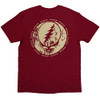 Grateful Dead 'Skeleton Horse' (Red) T-Shirt BACK