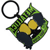 Metallica 'Since 1981 Heads Double Sided' Keyring BACK