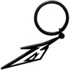 Metallica 'Black & White M Logo' Keyring