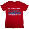 The Beatles 'Washington '64 Stars Setlist' (Red) T-Shirt