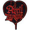 Avril Lavigne 'Heart' (Iron On) Patch