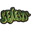 Genesis 'Classic Logo Cut-Out Green' (Iron On) Patch