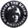 The Brian Jonestown Massacre 'Circle Face Black' (Iron On) Patch