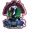 The Rolling Stones 'Dragon Cut-Out' (Iron On) Patch