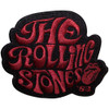The Rolling Stones 'Swirl Logo '82' (Iron On) Patch