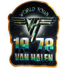 Van Halen 'World Tour 1978' (Iron On) Patch