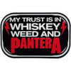 Pantera 'Whiskey' Fridge Magnet