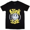 Blink 182 'Big-Smile' (Black) Womens Fitted T-Shirt