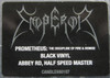 Emperor 'Prometheus: Discipline of Fire & Demise' LP 140g Black Vinyl