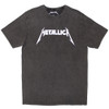 Metallica 'Logo' (Stone Wash) Limited Edition T-Shirt