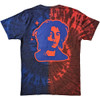 Bob Marley 'Trippy Text' (Tie Dye) Eco T-Shirt BACK