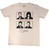 Queen 'Face It Alone Squares' (Natural) T-Shirt