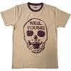 Neil Young 'Hitchhiker' (Natural & Brown) Eco Ringer T-Shirt
