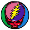 Grateful Dead 'Multicoloured Steal Your Face' Pin Badge