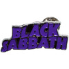 Black Sabbath 'Purple Wavy Logo' Pin Badge