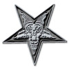 Generic Battle Jacket 'Pentagram' Pin Badge