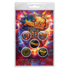 Judas Priest 'Invincible Shield' Button Badge Pack
