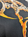 Obituary 'Obituary' (Black) T-Shirt close up print detail 2