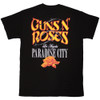 Guns N' Roses 'Paradise City' (Black) T-Shirt Back