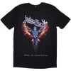 Judas Priest 'Angel Of Retribution Tracklist' (Black) T-Shirt