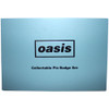 Oasis 'Logos' Pin Badge Set BOX