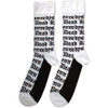 Dead Kennedys 'Gothic Logo Pattern' (White) Socks (One Size = UK 7-11) BACK