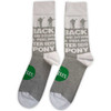 The Beatles 'Rooftop Silhouettes & Apple' (Multicolour) Socks (One Size = UK 7-11)