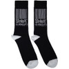 Slipknot 'Large Barcode Logo' (Black) Socks (One Size = UK 7-11)