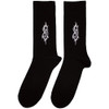 Slipknot 'Tribal S Text' (Black) Socks BACK