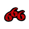 Generic '666 Cut-Out' Patch