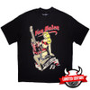 Van Halen 'Running With The Devil' (Black) Oversized Boxy T-Shirt - Limited Edition