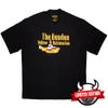 The Beatles 'Logo & Sub' (Black) Oversized Boxy T-Shirt - Limited Edition