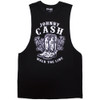 Johnny Cash 'Walk The Line Boots' (Black) Vest