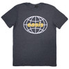 Oasis 'Globe Logo' (Blue) T-Shirt
