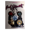 Rod Stewart 'Logos' Button Badge Pack
