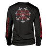 Possessed 'Seven Churches' (Black) Long Sleeve Shirt Back