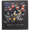 KISS 'Made In The USA' (Iron On) Patch