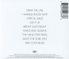 Aerosmith 'Draw The Line' CD Jewel Case Back