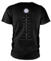 Behemoth 'The Shit Ov God Vertical Logo Cover' (Black) T-Shirt Back