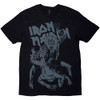 Iron Maiden 'No Prayer Claw Jumbo Grey' (Black) T-Shirt