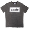 Oasis 'Decca Logo' (Stone Wash) Limited Edition T-Shirt