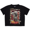 Rob Zombie 'Born To Go Insane' (Black) Womens Crop Top