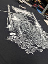 Full of Hell 'Burning Myrrh' (Black) T-Shirt close up detail 2