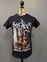 Dying Fetus 'Wrong One To Fuck With' (Black) T-Shirt on a mannequin
