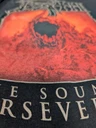 Death 'The Sound Of Perseverance' (Black) Long Sleeve Shirt close up of front print