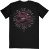 Sleep Token 'Flamingo Circle' (Black) T-Shirt BACK